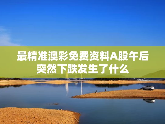最精准澳彩免费资料	A股午后突然下跌发生了什么