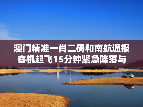 澳门精准一肖二码和南航通报客机起飞15分钟紧急降落与南航飞机实时动态