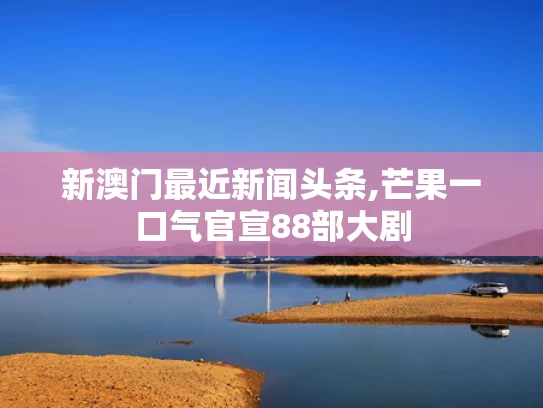 新澳门最近新闻头条,芒果一口气官宣88部大剧